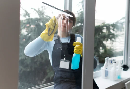 Nettoyage de vitres intérieures et extérieures à Cormicy